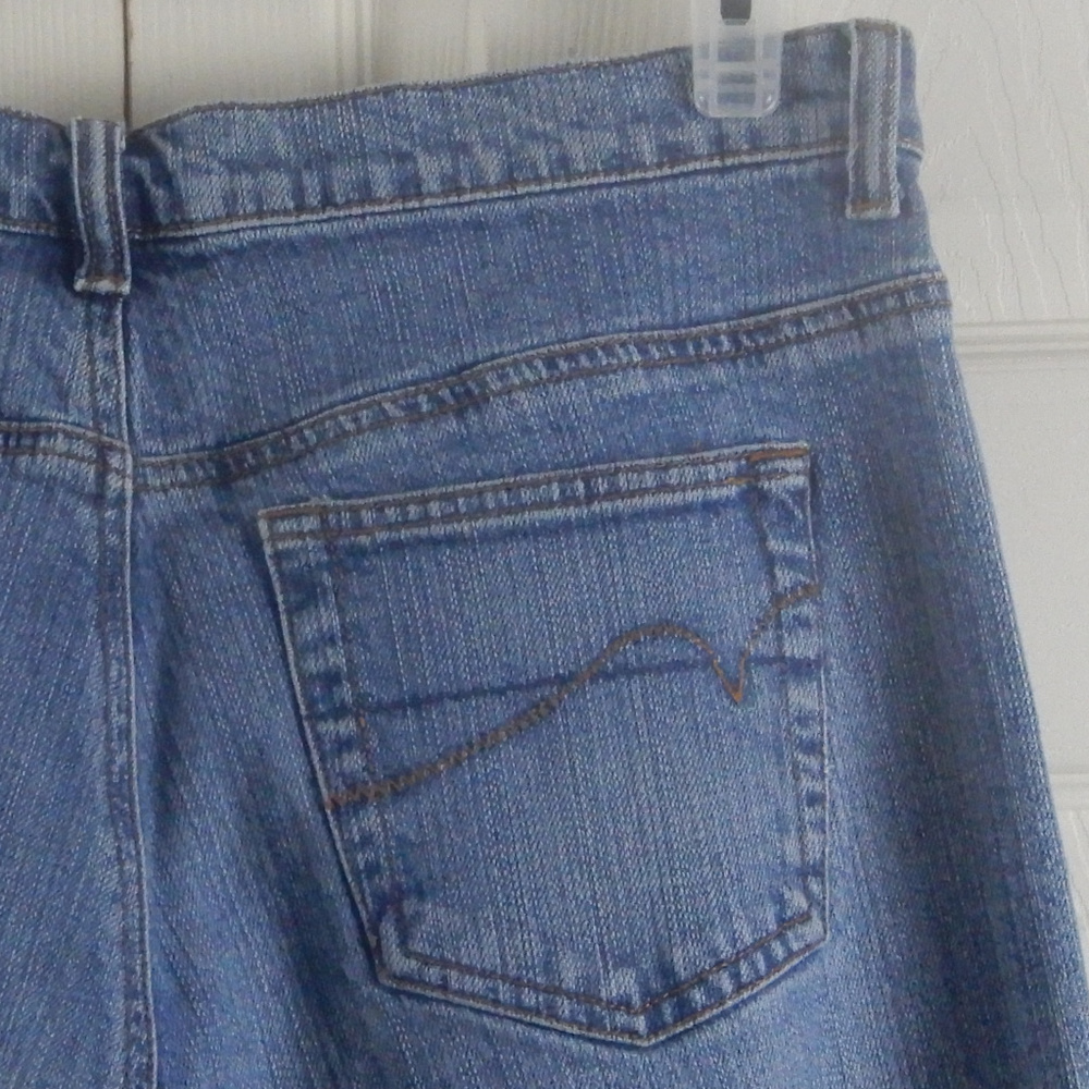 Venezia Blue Jeans Stretch Pants Denim Pockets - Picture 1 of 6